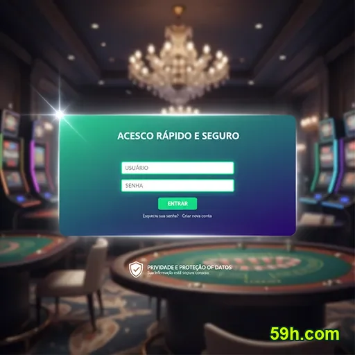 Tela do app 59h.com em celular com apostas no aplicativo