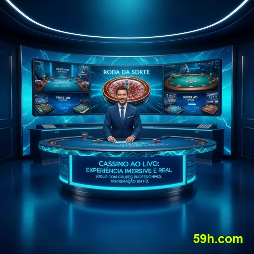 Entrada pelo site oficial no lobby ao vivo da 59h.com